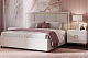 Спальня Дольче 7, тип кровати Мягкие, цвет Белый премиум - фото 5